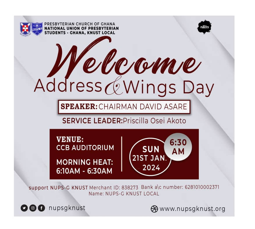 WELCOME ADDRESS AND WINGS DAY-'24